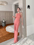 SIRINNN Sleeveless Long Cross Lace BackJumpsuits